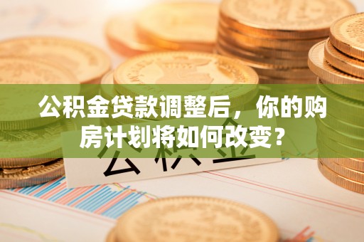 车城公积金贷款调整后，你的购房计划将如何改变？